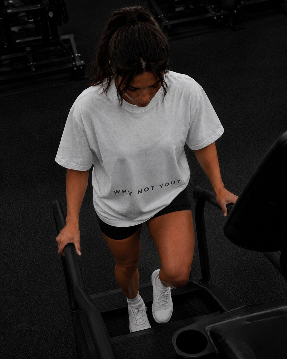 001 - WHY NOT YOU? OVERSIZED T SHIRT